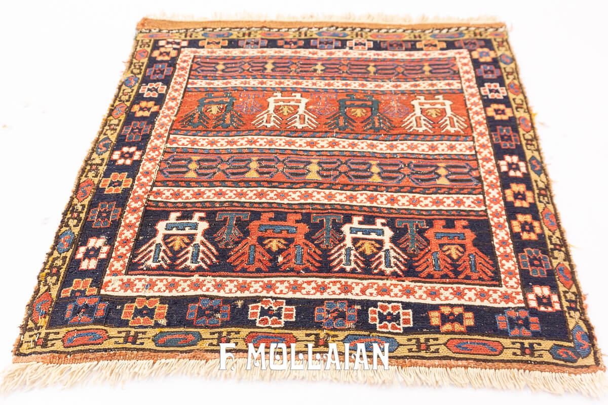 Antique Kilim Rug Sumak Shahsavan n°:972919